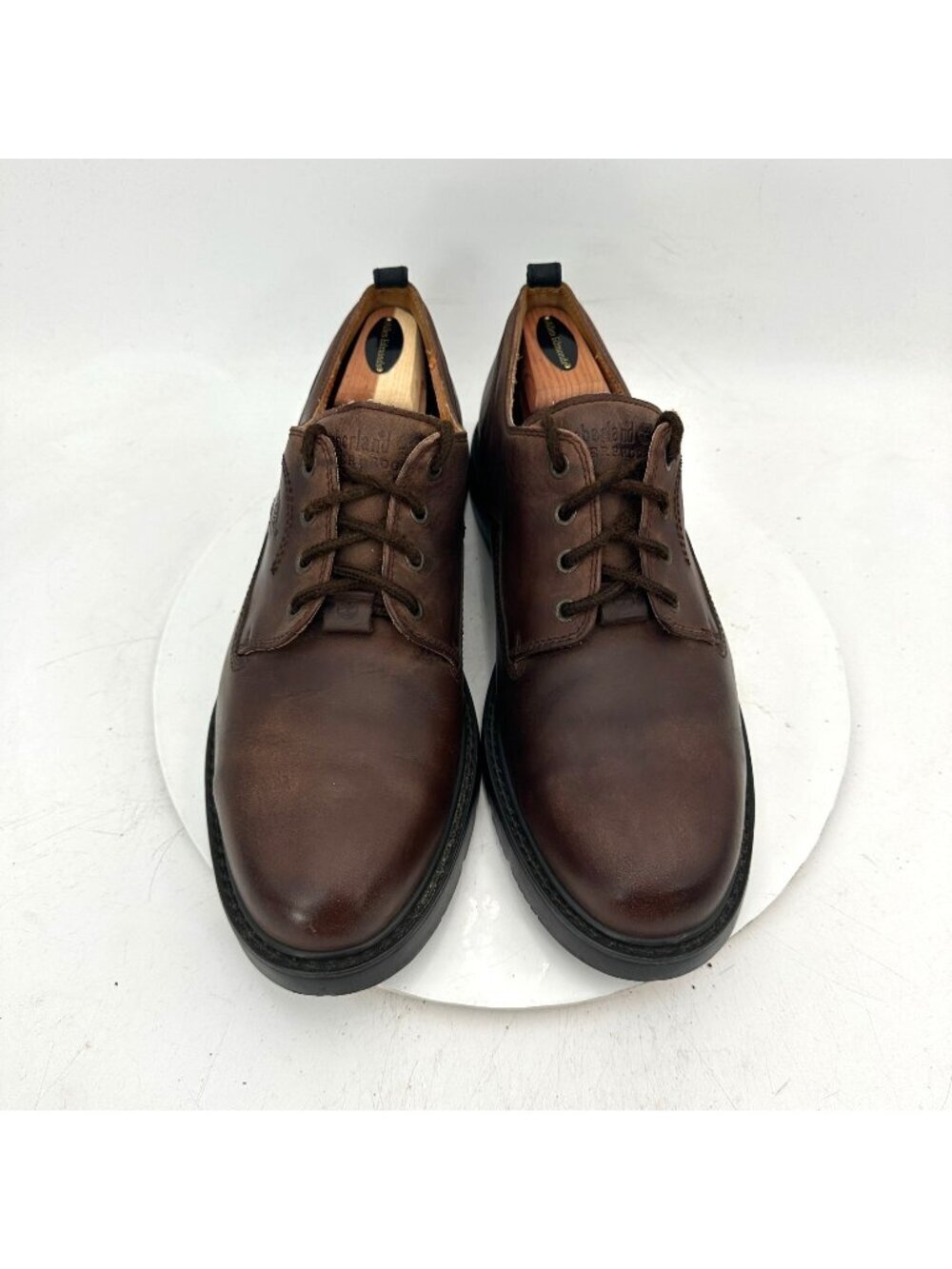 Timberland 95040 Men Size 12 Brown Leather Casual Derby